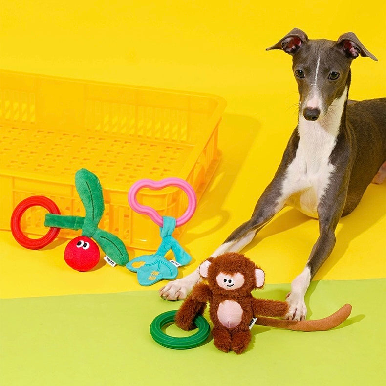 Cherry, Monkey and Fok-Look Chew Toys