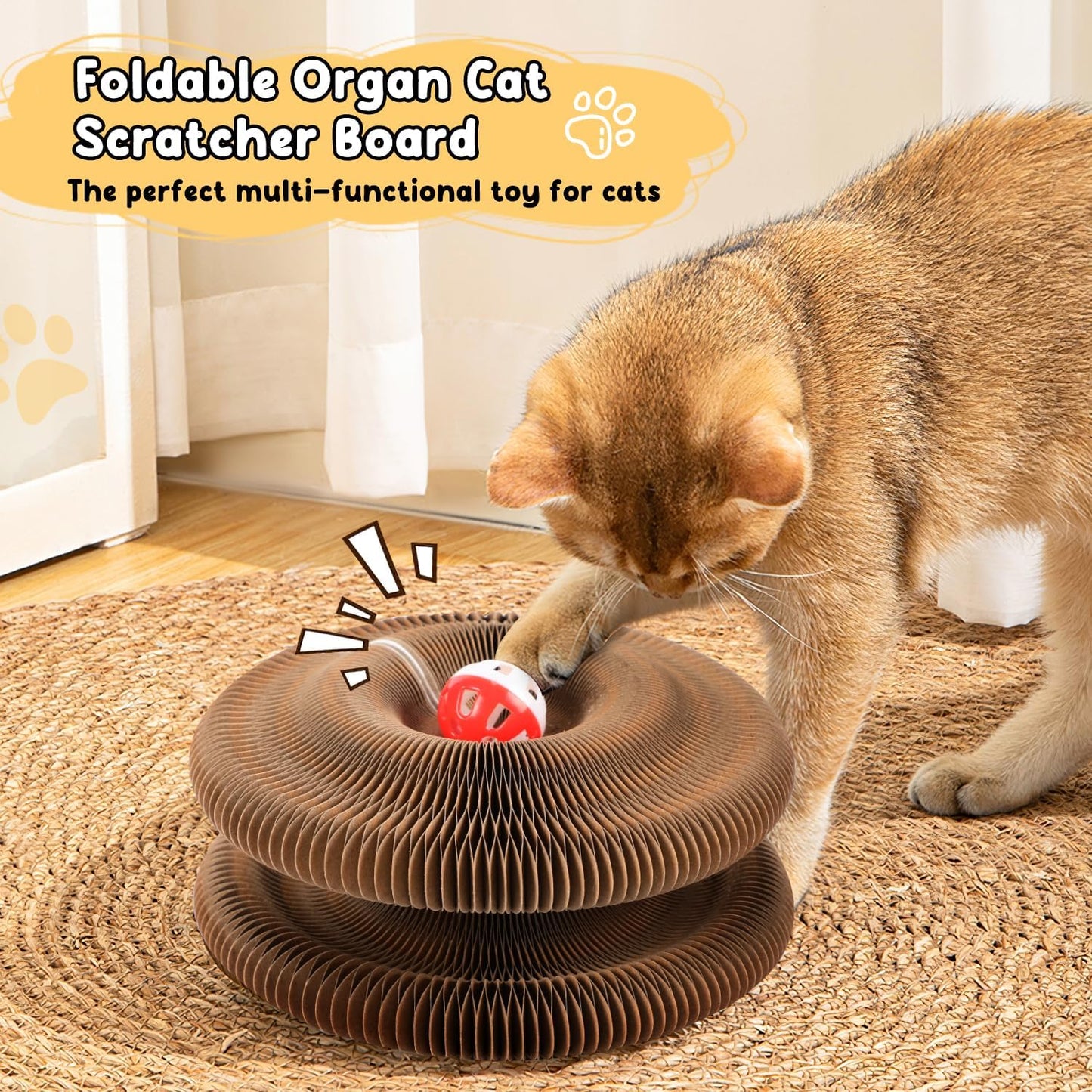 Kitty Organ Scratching Board™