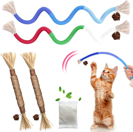 Silvervine Cat Chew Toys for Dental Care