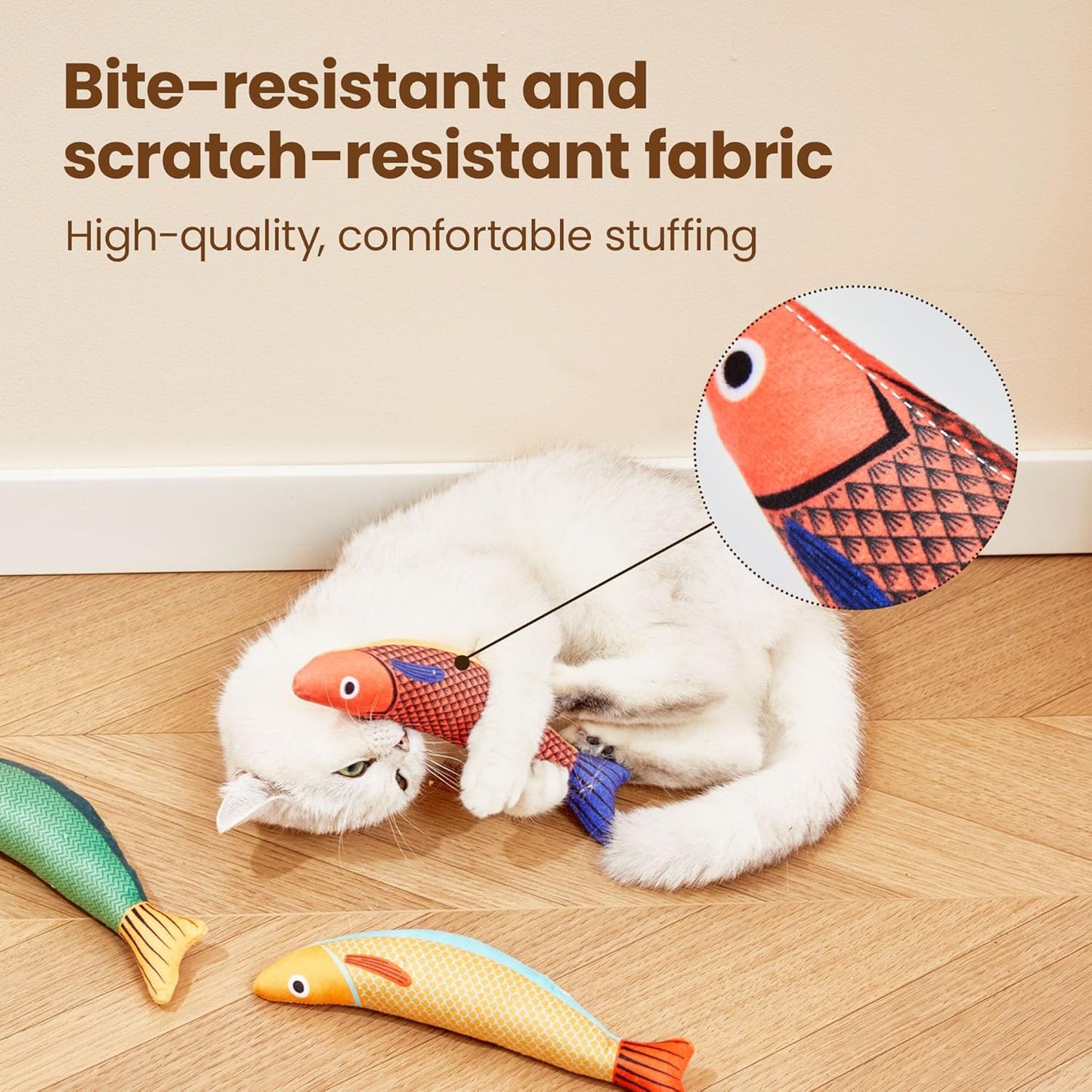 Saury Fish Cat Toys