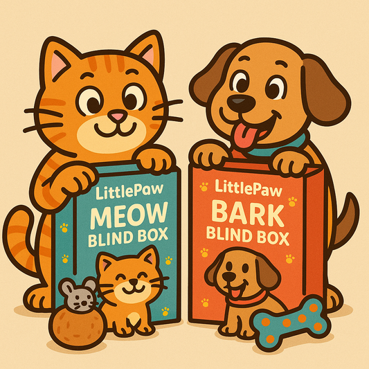 LittlePaw Blind Toy Box for Cats and Dogs
