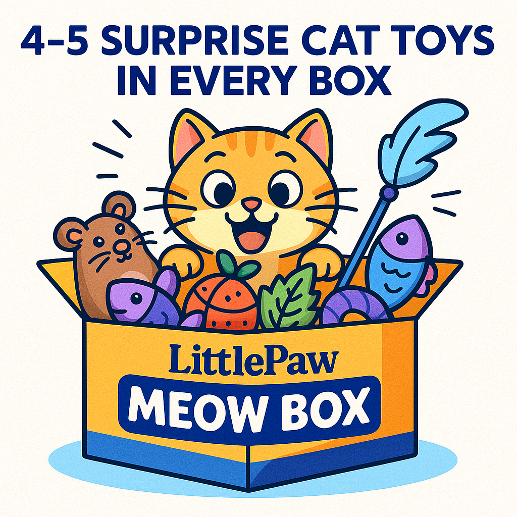 LittlePaw Blind Toy Box for Cats and Dogs