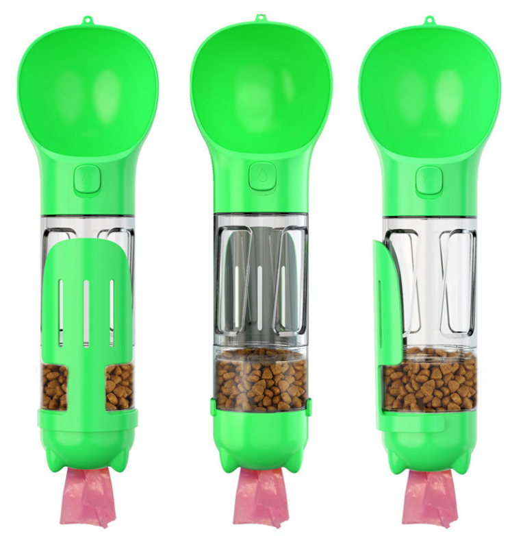 4-in-1 Dog Water Bottle Portable