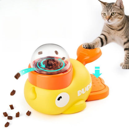 LittlePaw Interactive Treat Dispenser Toy, Food Puzzle Slow Feeder