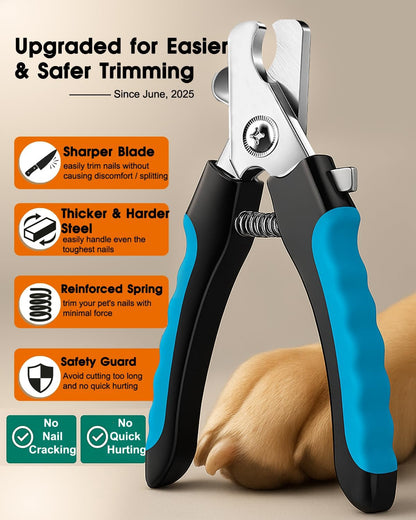 Dog Nail Trimmers and Dog Nail Clippers Kit