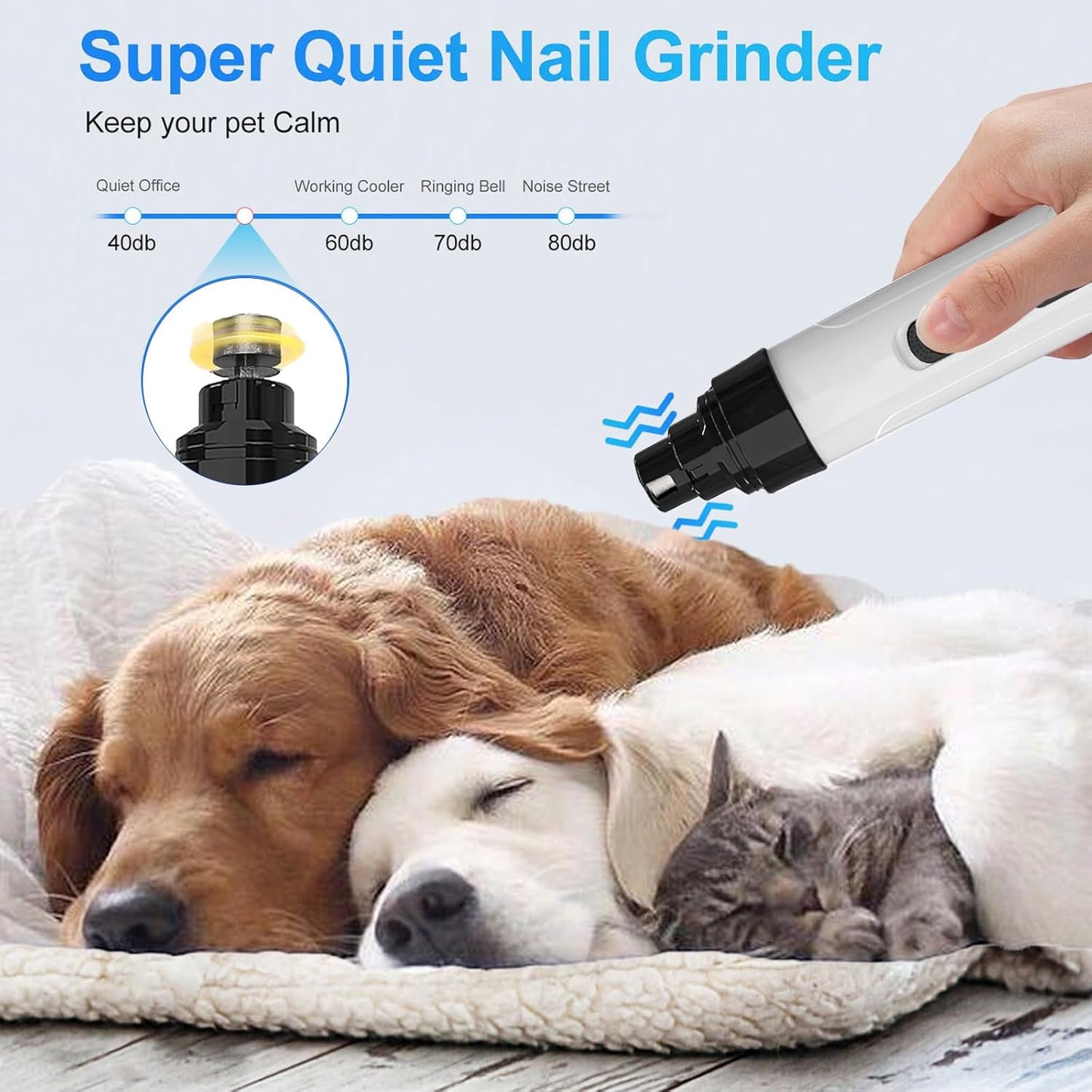 Silent Groom Pro Nail Grinder