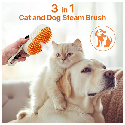 4 in 1 steam brush steam brush for cats and dogs