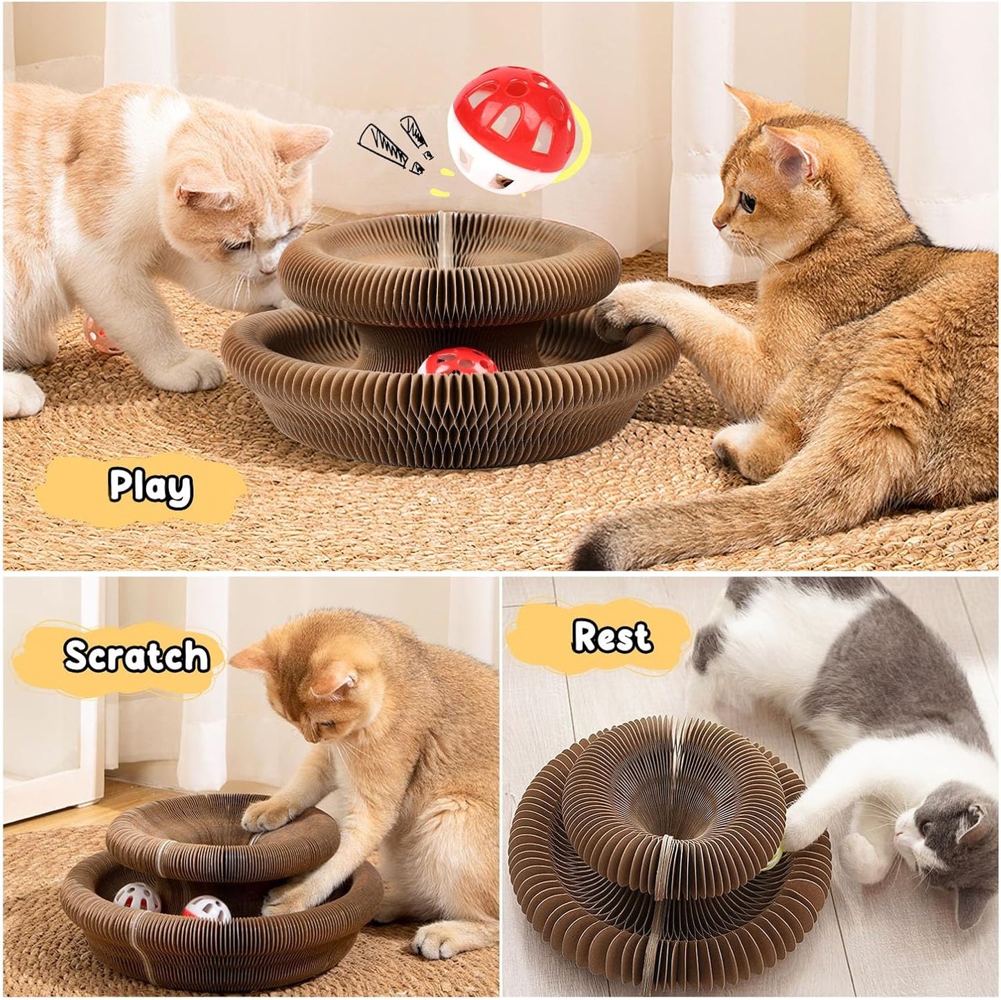 Kitty Organ Scratching Board™