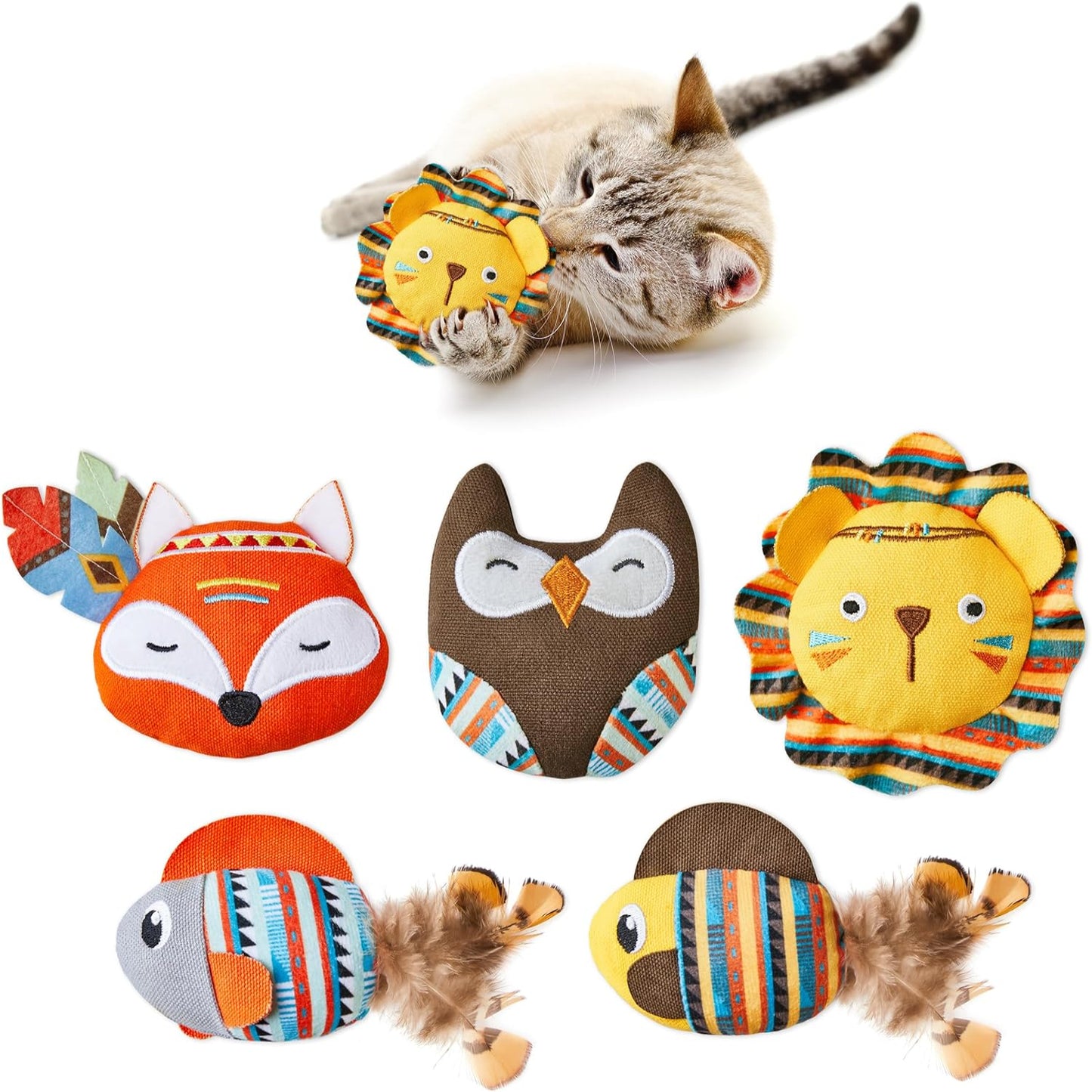 Saury Fish Cat Toys