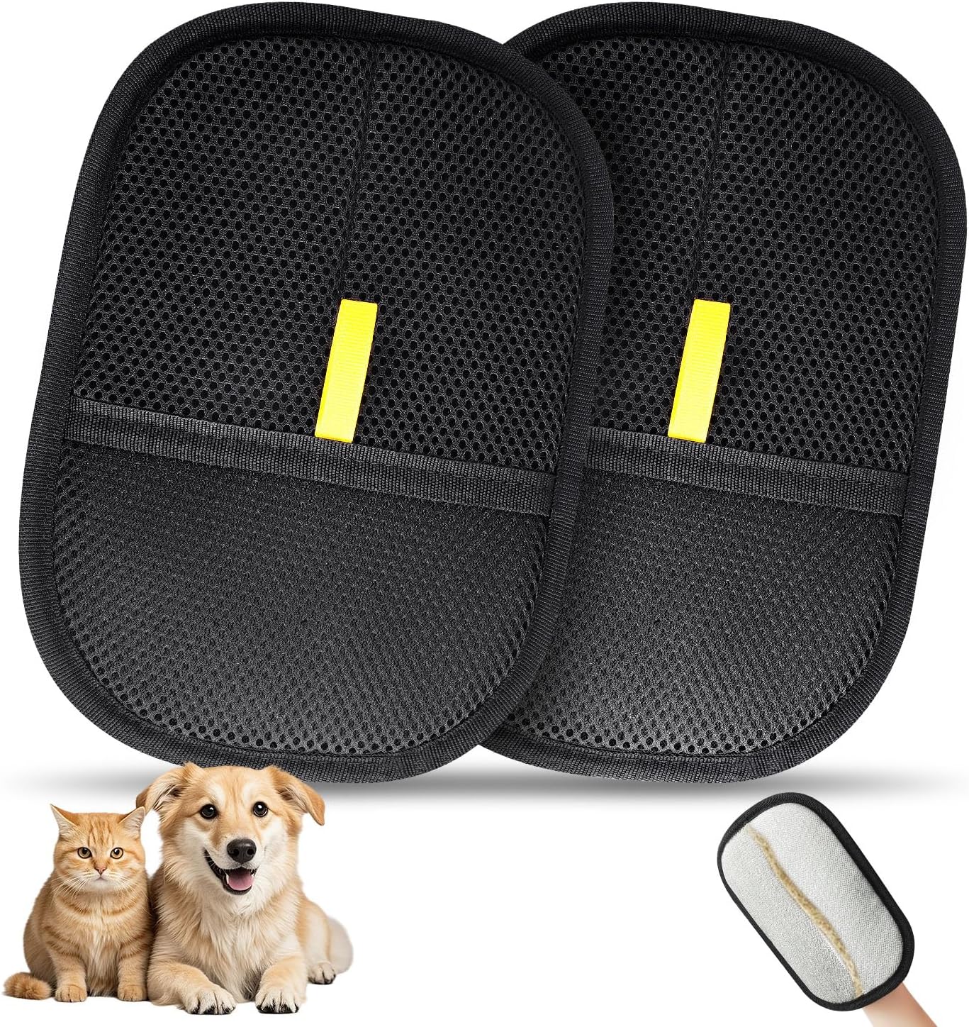 Pet Hair Removal Gloves Brush