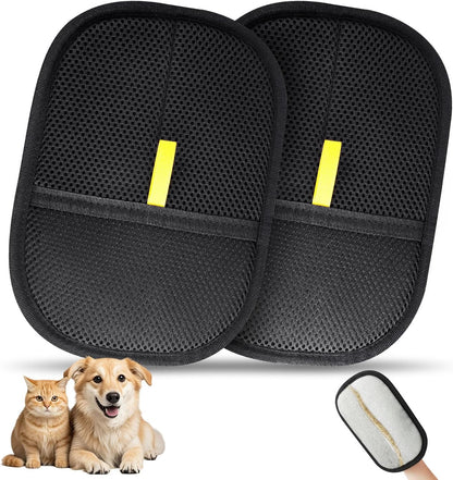 Pet Hair Removal Gloves Brush