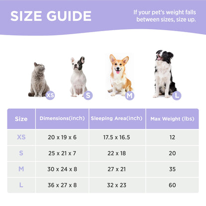 Rectangle Calming Bed