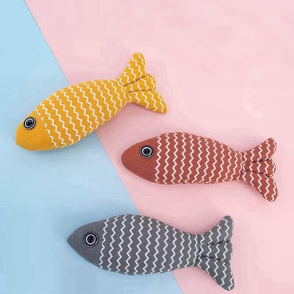 Saury Fish Cat Toys